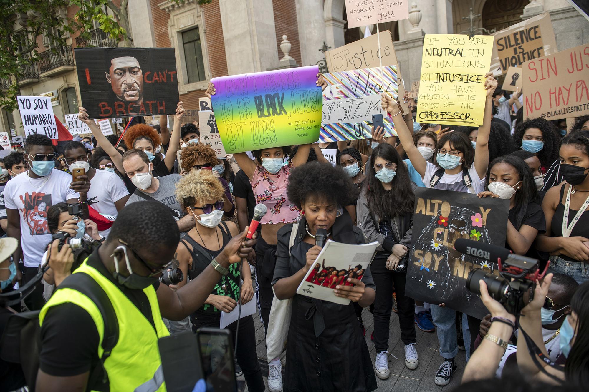 #BlackLivesMatter Madrid